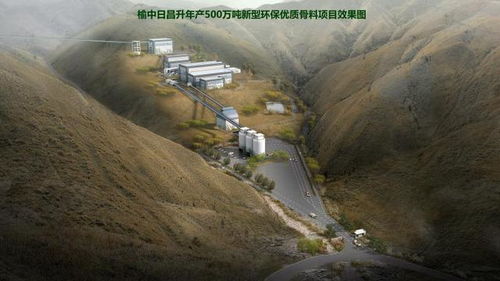 榆中日昌升 年產500萬噸新型環保骨料項目 開工建設